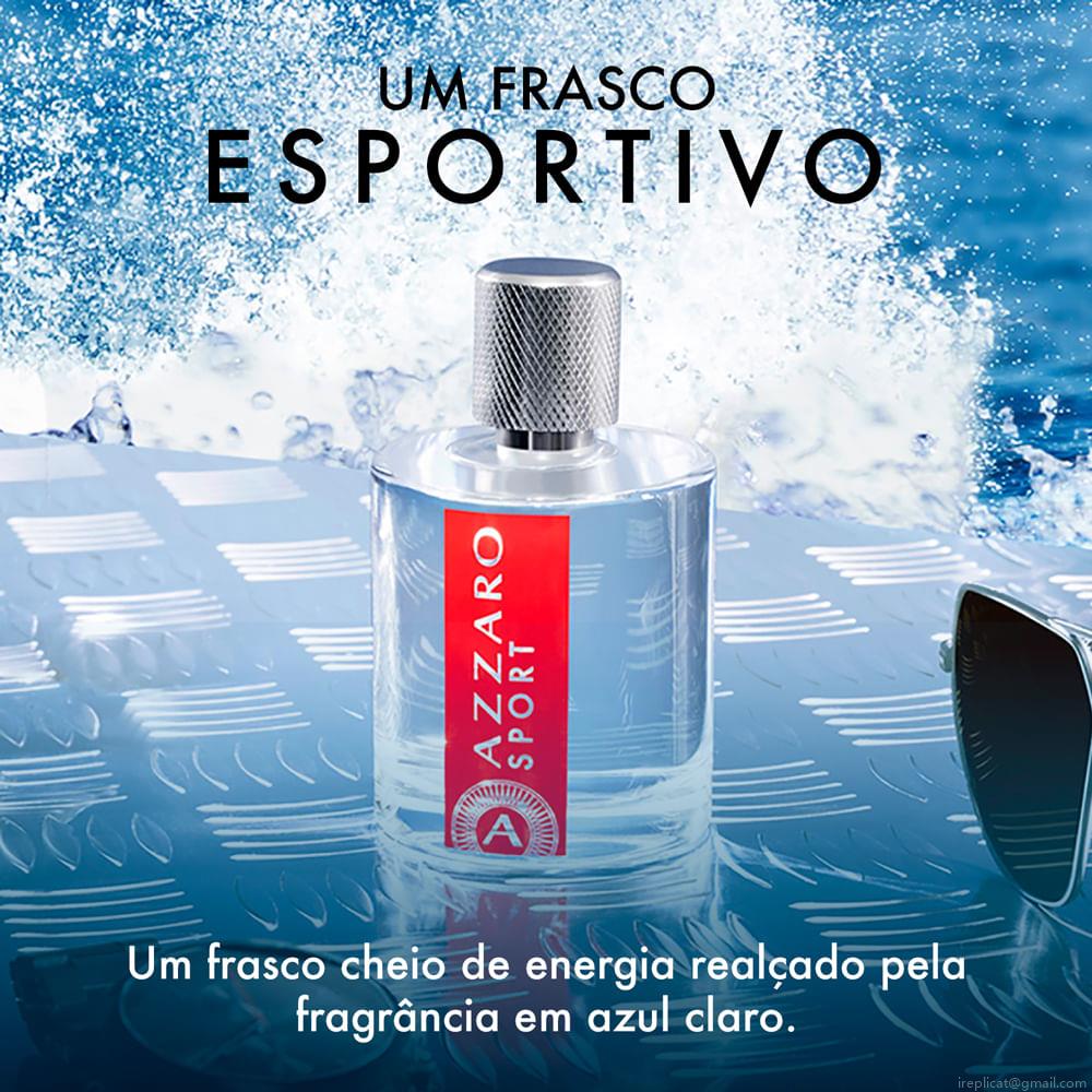 Perfume Azzaro Sport Masculino Eau de Toilette 100 ml