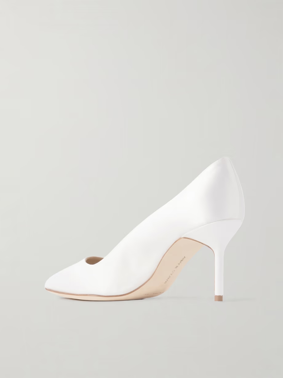 BB 70 satin pumps